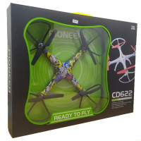 Радіокерований квадрокоптер Pioneer CD622 623W WiFi з HD-камерою та прямою трансляцією на смартфон